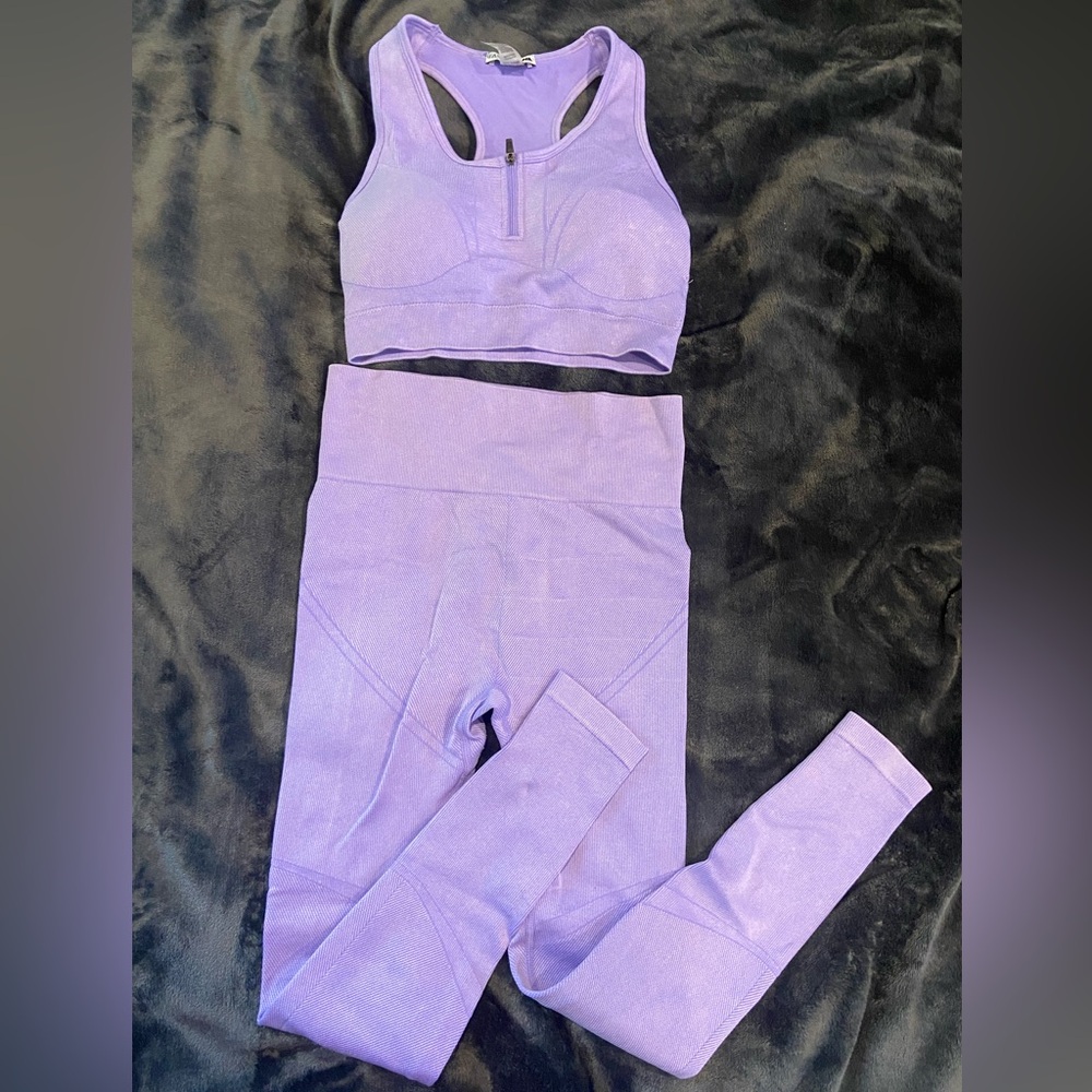 Fashion nova S top and leggings  set